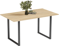 Обеденный стол Soma Tako 100x60 (дуб сонома/черный) - 