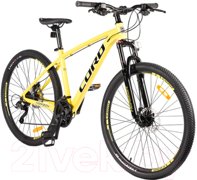 Велосипед Cord Horizon 2023 / CRD-STD2703-19 (желтый)