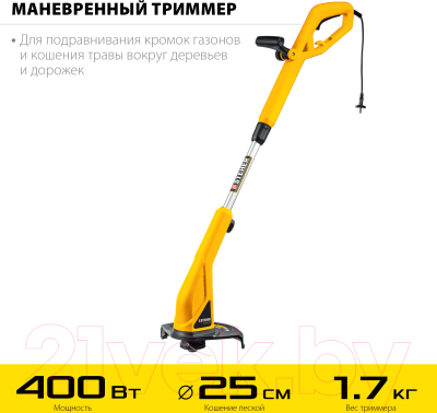 Изображение товара Триммер электрический Steher TEL-25-410