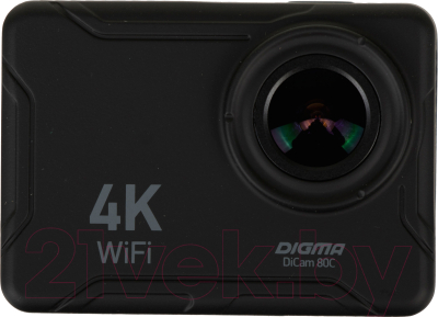 Экшн-камера Digma DiCam 80C / DC80C (черный)