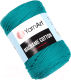 Пряжа для вязания Yarnart Macrame Cotton 20% полиэстер, 80% хлопок 225м / 9464974 (783 темный изумруд) - 
