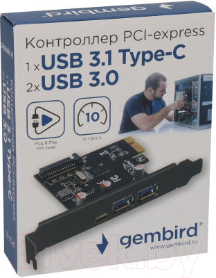 Сетевой адаптер Gembird SPCR-03