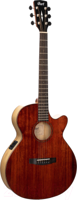 Электроакустическая гитара Cort SFX-Myrtlewood-BR-WBAG (коричневый, с чехлом)