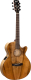 Электроакустическая гитара Cort SFX-Myrtlewood-NAT-WBAG (натуральный, с чехлом) - 