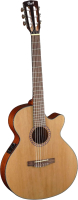 Электроакустическая гитара Cort CEC5-NAT-WBAG (натуральный, с чехлом) - 