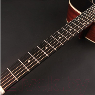 Электроакустическая гитара Cort EARTH100SSF-SB-WBAG (санберст, с чехлом)