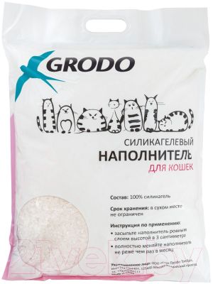 Наполнитель для туалета GRODO Классический / 24S080 (7.6л/2.9кг)