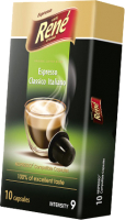 Кофе в капсулах RENE Nespresso Espresso Classico Italiano (10кап) - 