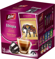 Кофе в капсулах RENE Dolce Gusto Ethiopia (16кап) - 