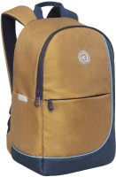 Школьный рюкзак Grizzly RD-345-2 (коричневый/синий) - 
