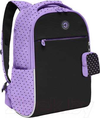 Школьный рюкзак Grizzly RG-367-2 (синий/фиолетовый)
