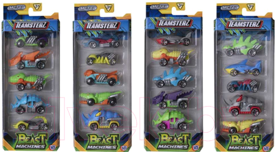 Набор игрушечных автомобилей Teamsterz Beast Machines / 1417434D