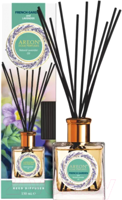 Аромадиффузор Areon Home Perfume Sticks Nature Oil French Garden & Lavender / LHP04 (150мл)