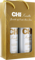 Набор косметики для волос CHI Keratin Breath Of Fresh Hair Duo CHK8456T - 