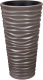 Кашпо Эльфпласт Sandy D300 / EP601 (серо-коричневый) - 