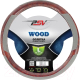 Миниатюра изображения товара Оплетка на руль PSV Wood L / 114237 (серый)