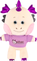 Мягкая игрушка Maxitoys Дракончик с розовыми щечками в футболке / MT-MRT-MG01202302-25 - 