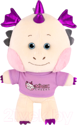 Мягкая игрушка Maxitoys Дракончик с розовыми щечками в футболке / MT-MRT-MG01202302-25