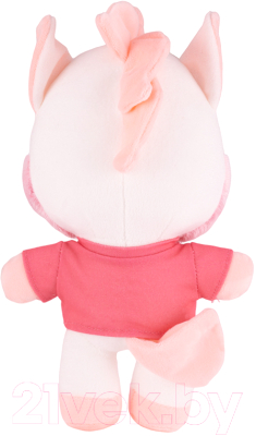 Мягкая игрушка Maxitoys Единорожка с розовыми щечками в футболке / MT-MRT-MG01202305-25