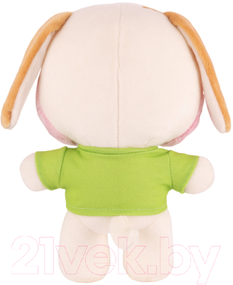 Мягкая игрушка Maxitoys Щенок с розовыми щечками в футболке / MT-MRT-MG01202306-25