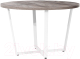 Обеденный стол Millwood Лофт Орлеан Л D120x75 (сосна пасадена/металл белый) - 