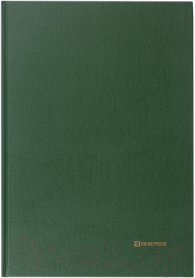 Книга учета Brauberg 130222 (96л, зеленый)