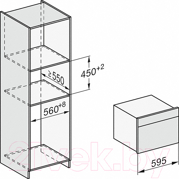 Пароварка встраиваемая Miele DGC 7840 HC Pro OBSW