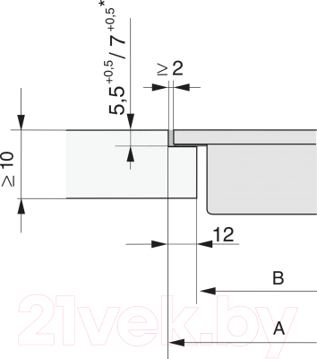 Индукционная варочная панель Miele SmartLine PowerFlex CS 7612 FL