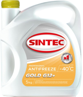 Антифриз Sintec Gold G12+ / 990558 (5кг, желтый) - 