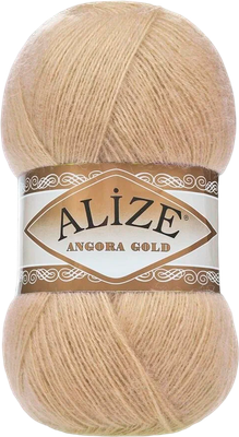 

Пряжа для вязания, Angora Gold 20% шерсть, 80% акрил 95 / 5505522