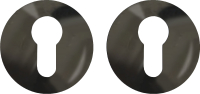 Накладка на цилиндр Trodos ET круг 03 (черный никель) - 