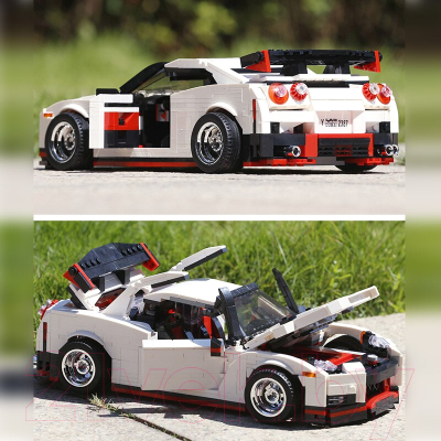 Конструктор Mould King Nismo Nissan GTR R35 Speed Racing Sport Car / 13104