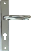Ручка дверная Vrata A861 (алюминий, хром) - 