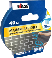 

Скотч малярный Unibob, 10ммx40м 93764.21