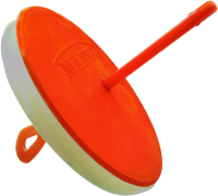 Кружок рыболовный Manko С флуоресцентной мачтой оснащенный (оранжевый) - 