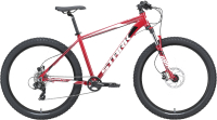 Велосипед STARK Hunter 27.2+ HD 2023 (18, красно-коричневый/никель) - 