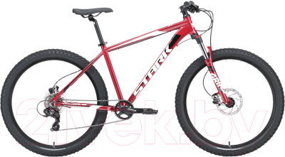 Велосипед STARK Hunter 27.2+ HD 2023 (18, красно-коричневый/никель)