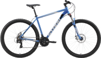 Велосипед STARK Hunter 29.2 D 2023 (18, синий/черный/серебристый) - 