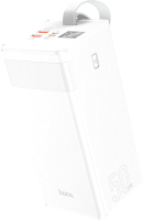 Портативное зарядное устройство Hoco J86A 50000mAh (белый) - 