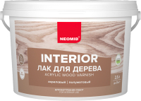 Лак Neomid Interior Акриловый для дерева (2.5л) - 
