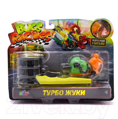 Автомобиль игрушечный Bugs Racings Гонка жуков / K02BR003-1 (оранжевый/зеленый)