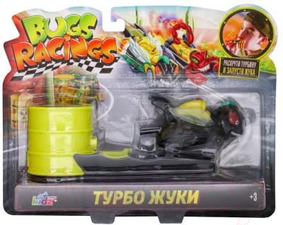 Автомобиль игрушечный Bugs Racings Гонка жуков / K02BR003-8 (черный)