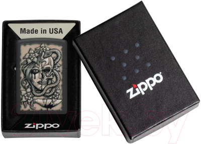 Зажигалка Zippo Gory Tattoo / 48616 (черный)