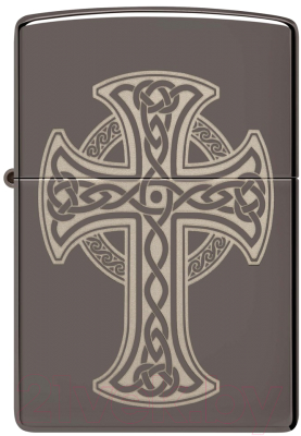 Зажигалка Zippo Celtic Cross Design / 48614 (черный)