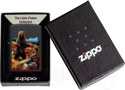 Зажигалка Zippo Linda Picken / 48597 (черный)