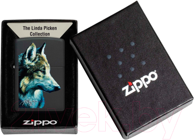 Зажигалка Zippo Linda Picken / 48598 (черный)