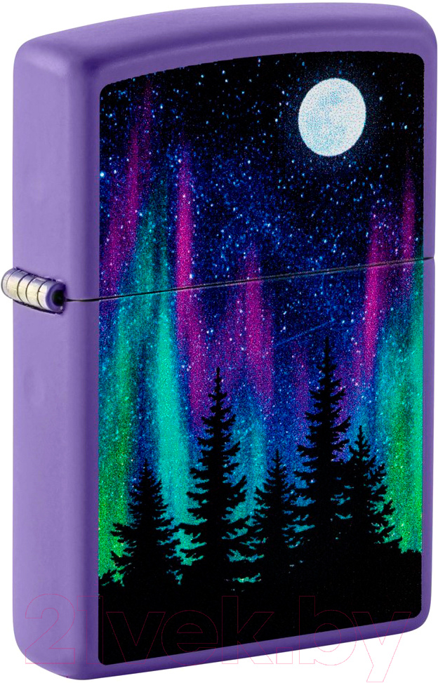 Зажигалка Zippo Night In The Forest / 48565 (фиолетовый)