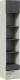 Стеллаж ТриЯ Оксфорд-2 ТД-399.07.20 (матера/дуб крафт белый с рисунком) - 