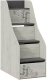 Лестница для кровати ТриЯ Оксфорд-2 ТД-399.11.12 приставная (матера/дуб крафт белый с рисунком) - 