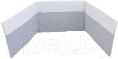 Комплект постельный для малышей Micuna Nature 60x120 / TX-1650 (серый)